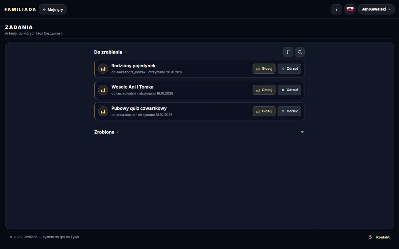 Zadania